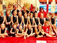 Olympic training for gymnasts