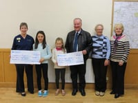 Sisters raise £1,000 on Muddy Mountain challenge