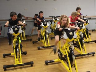 Pupils hold triathlon to raise money for Sport Relief