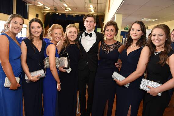 Pwllheli pupils dress to impress at prom