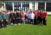 Pupils work on super school’s branding