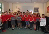 Pupils design slate products for South Caernarfon Creameries Cheddar