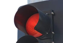 Fine for Dihewyd man who drove through red light
