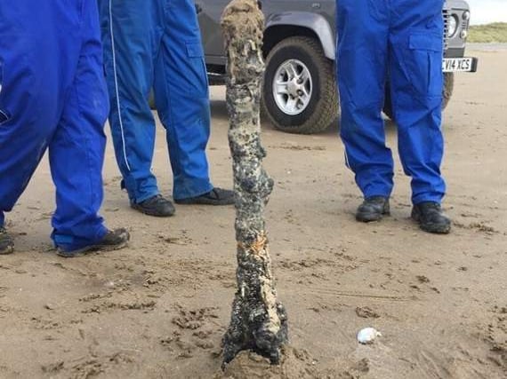 Children ‘played with live unexploded bomb’