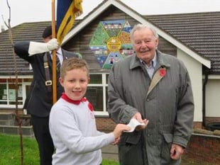 Osian’s homemade poppies boost appeal