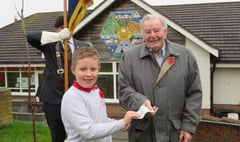 Osian’s homemade poppies boost appeal