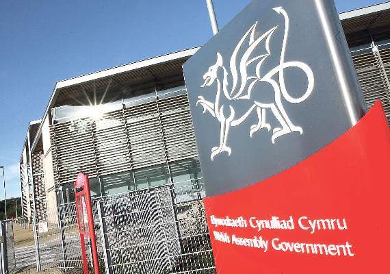 Solar panel plan for Welsh Government building
