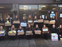 Pupils support campaign to help refugees