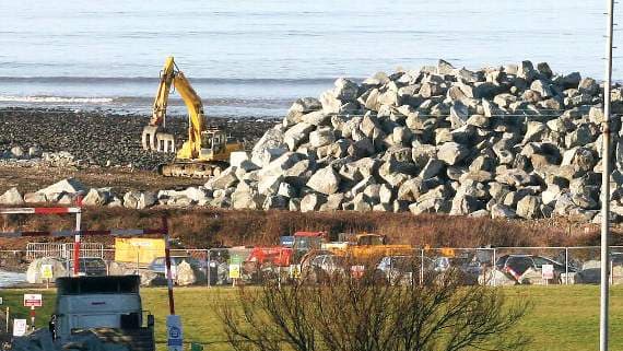 Sea defence funding still not secured two years on | cambrian-news.co.uk