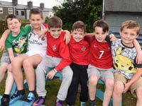 Patagonian boys sample life in a rural Llyn school