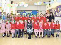 Retiring vicar thanked by school for service
