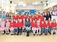 Retiring vicar thanked by school for service
