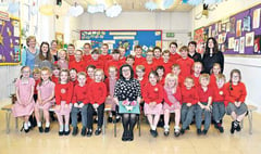 Retiring vicar thanked by school for service