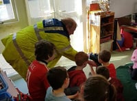 Police join forces with schoolchildren to tackle speeding in Meirionnydd village