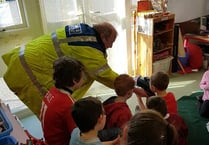Police join forces with schoolchildren to tackle speeding in Meirionnydd village