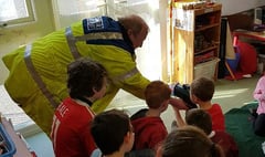Police join forces with schoolchildren to tackle speeding in Meirionnydd village