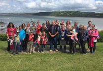 Scout group helps clean up beach