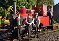 Triplets on track to become railway guards