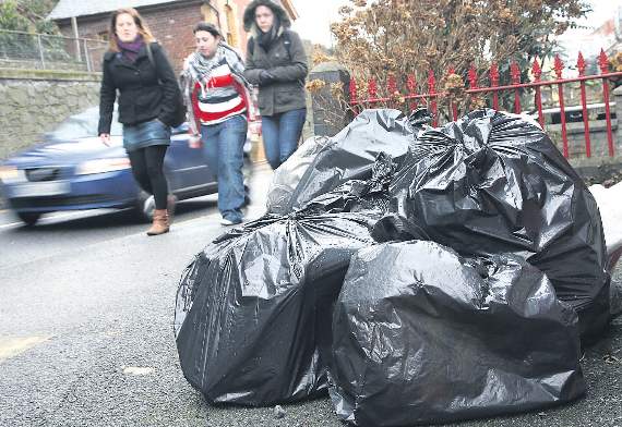 Three black bin bag limit to be introduced across Ceredigion
