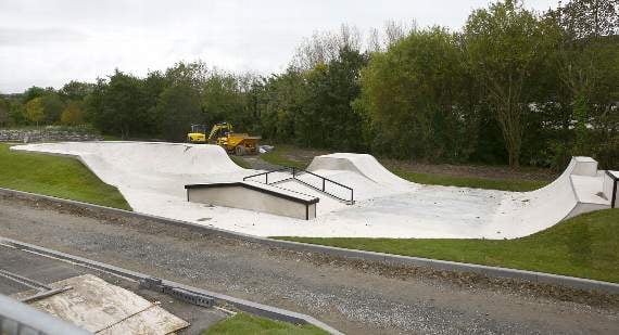 Concerns over stone throwing at skate park