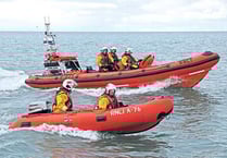 RNLI saves two people trapped on sandbank