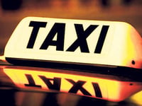 Unlicensed taxi used to take children to school