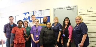 Nurses from Lesotho visit hospital to share experiences as part of link