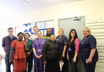 Nurses from Lesotho visit hospital to share experiences as part of link