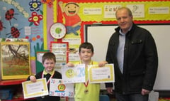 Young sign designers win school road safety competition