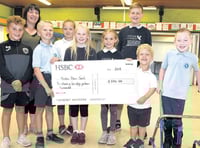 School and hospice share fair’s profit