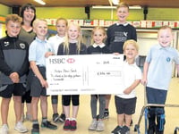 School and hospice share fair’s profit