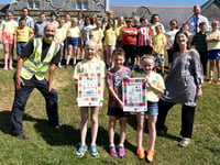 Pupils launch poster campaign to tackle littering