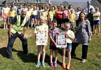 Pupils launch poster campaign to tackle littering