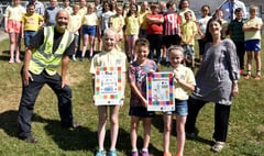 Pupils launch poster campaign to tackle littering