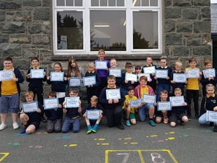 Caring pupils learn about dementia