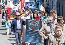 Mayor’s parade more like a demonstration!