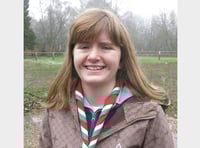 Catrin to represent UK at Roverway Scouting event in Europe