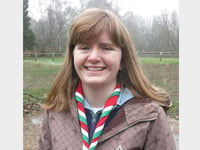 Catrin to represent UK at Roverway Scouting event in Europe