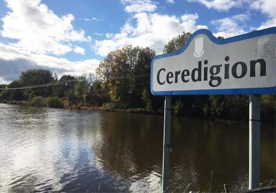 Flood warning issued for parts of Ceredigion