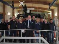 Plaque unveiled to honour devoted RNLI fundraiser