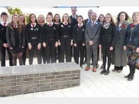 Memorial garden to honour war fallen officially opened
