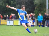 Rhodri kicks Aberaeron into next round