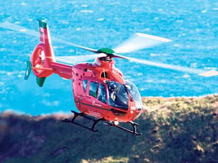 Seven-year-old girl airlifted after falling from bus