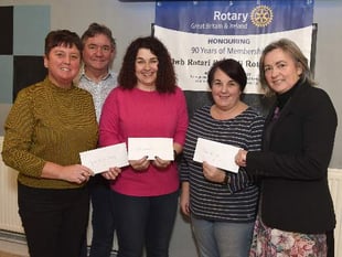 £5,000 yn cael ei roi i grwpiau ac achosion da