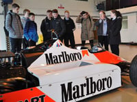 Formula One experience inspires engineering roles