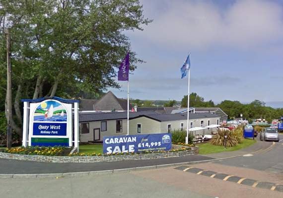 Anger as family 'ejected' from caravan park
