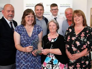 Late councillor honoured at Aber First Awards