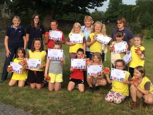 Brownies’ commitment to Welsh language commended