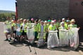 Pupils thanked for collecting and recycling litter