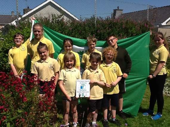 School’s platinum award for environmental efforts